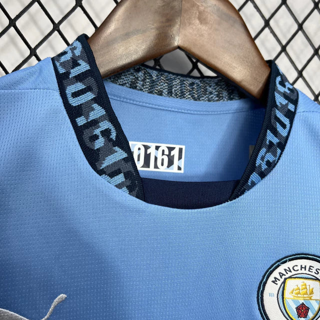 Conjunto Infantil Manchester City Local 2024/25