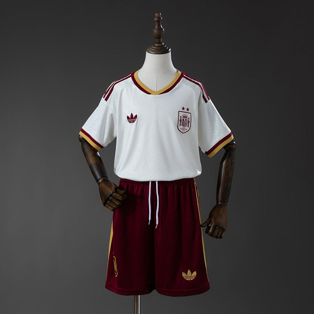 Kit España 2026 2ª Equipación Edición Campeón 2 Estrellas Niño