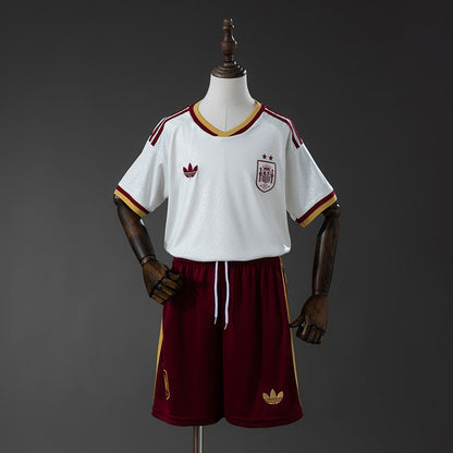Kit España 2026 2ª Equipación Edición Campeón 2 Estrellas Niño