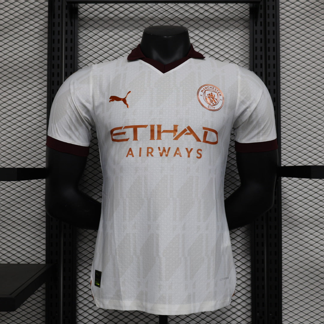 Camiseta Manchester City Away 2023/24 PLAYER