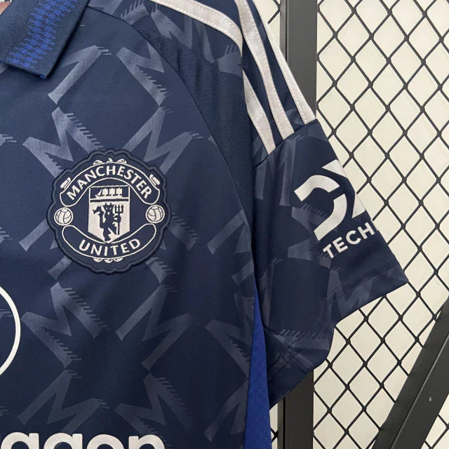Camiseta Manchester United Visitante 2024/25 azul
