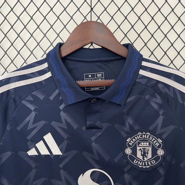 Camiseta Manchester United Visitante 2024/25 azul