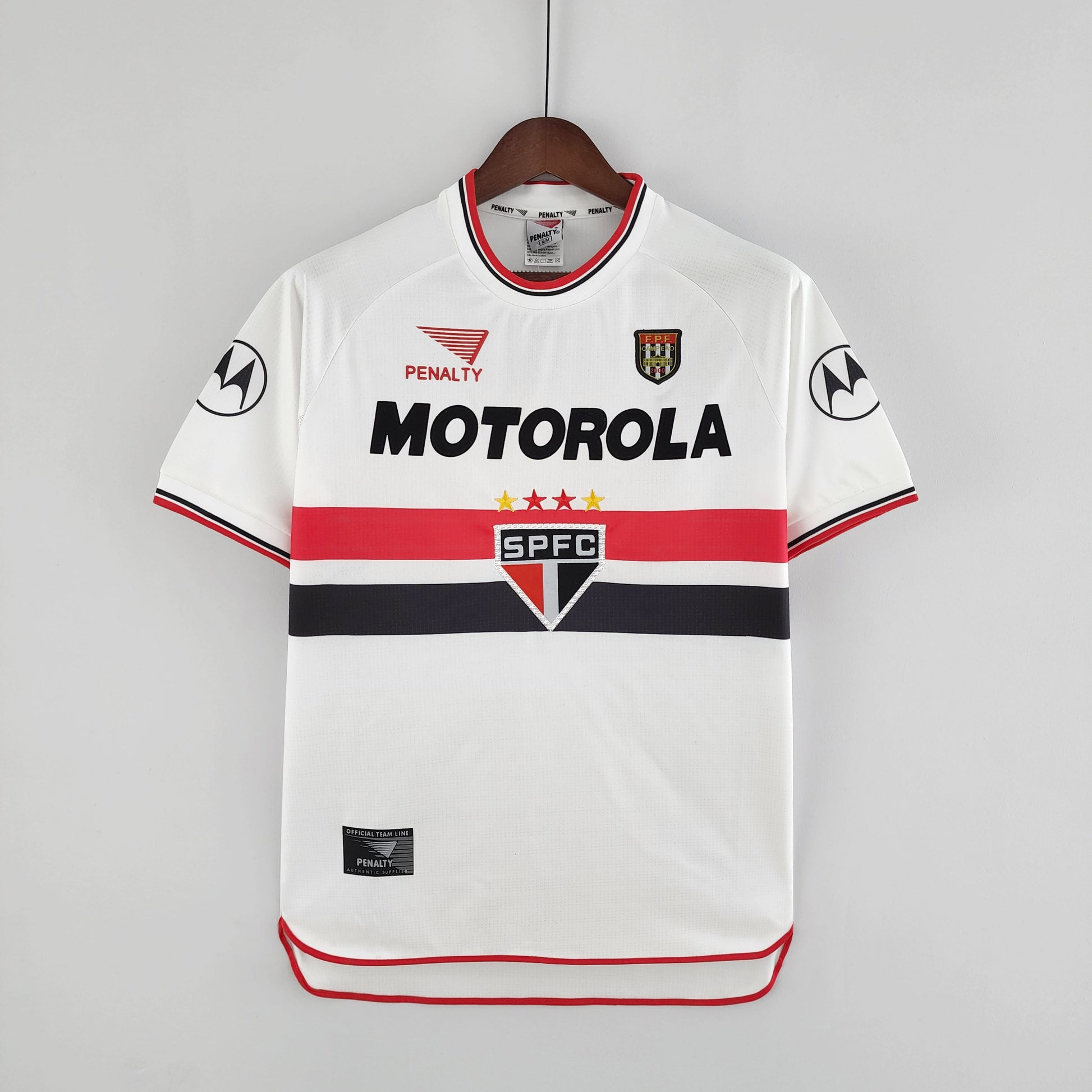 Camiseta Retro São Paulo Home 2000