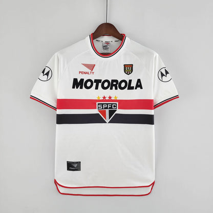 Camiseta Retro São Paulo Home 2000