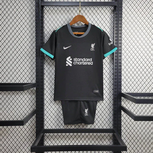 Conjunto Infantil Liverpool Visitante 2024/25