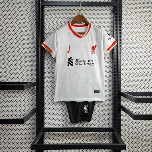 Conjunto Infantil Liverpool Tercera 2024/25
