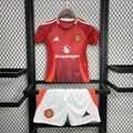 Conjunto Infantil Manchester United Local 2024/25