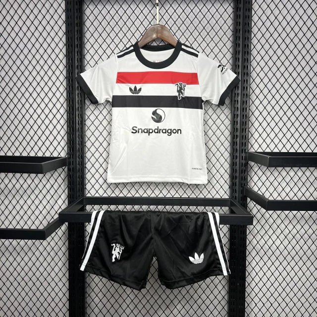 Conjunto Infantil Manchester United Tercera 2024/25