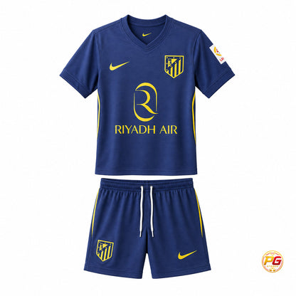 Kit infantil Atlético de Madrid 25/26 azul marino — PG Stores