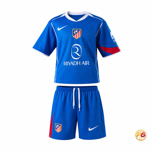 Kit infantil Atlético de Madrid 25/26 azul — PG Stores