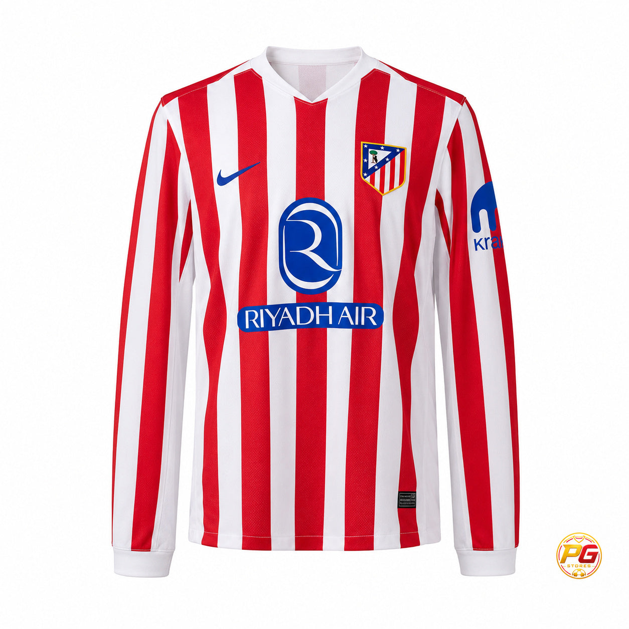 Camiseta Atlético de Madrid 25/26 manga larga a rayas — PG Stores