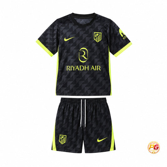 Kit infantil Atlético de Madrid 26/27 negro — PG Stores