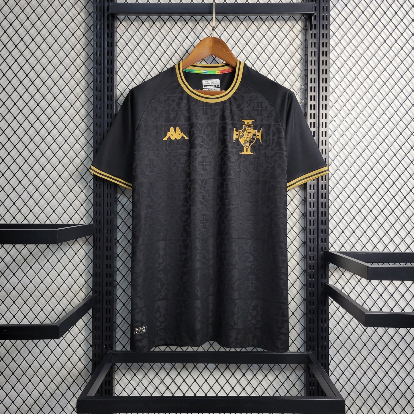 Camiseta Vasco da Gama goleiro negra 2022/23