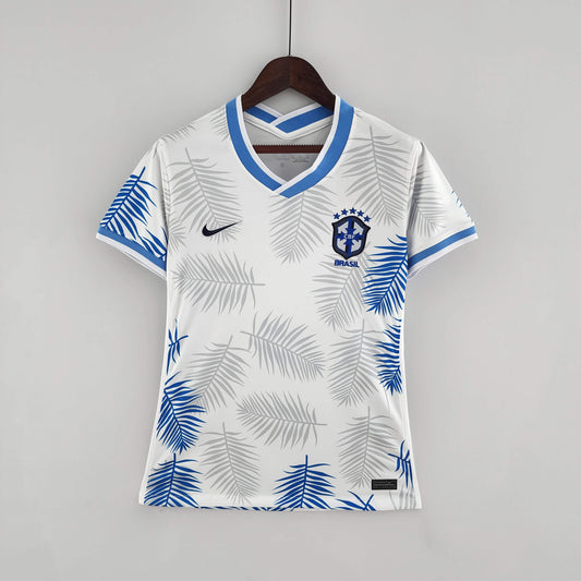 Camiseta Femenina Selección Brasil 2022/22 Edición Limitada Blanca