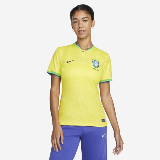Camiseta Femenina Selección Brasil 2022/23 Local Aficionado PRO