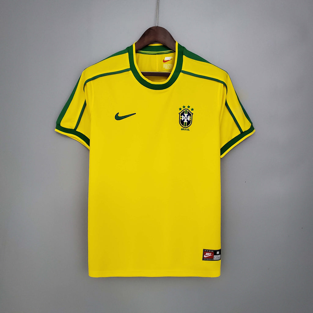 Camiseta Retro Selección Brasil 1998/98