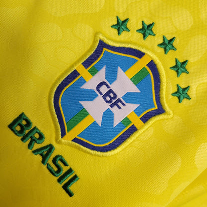 Camiseta Femenina Selección Brasil 2022/23 Home Torcedor PRO