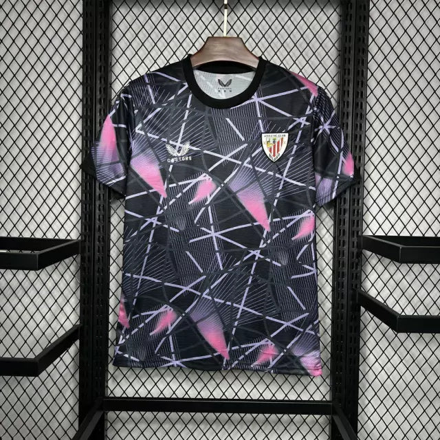 Camiseta Athletic Bilbao Pré-Jogo 2024/25
