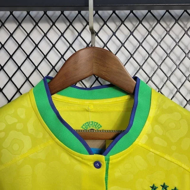 Camiseta Brasil Local 2022 FEMENINA