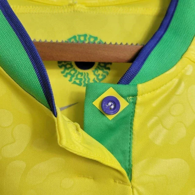 Camiseta Brasil Local 2022 FEMENINA