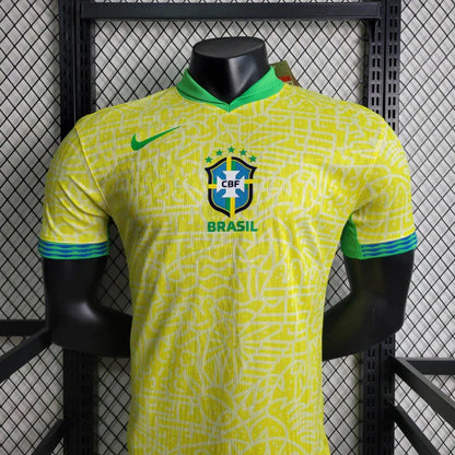 Camiseta Brasil Home 2024 PLAYER
