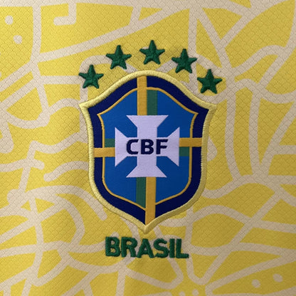 Camiseta Brasil Home 2024 FEMENINA
