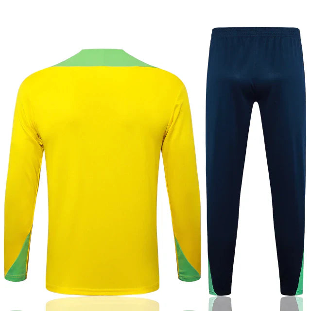 Chándal Brasil 2024 - Amarillo, Verde y Azul
