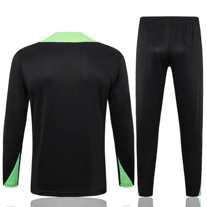 Chándal Brasil 2024 - Negro y Verde