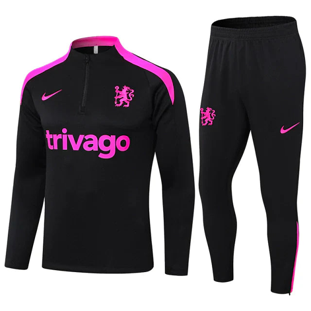 Chándal Chelsea 2024/25 - Negro y Morado