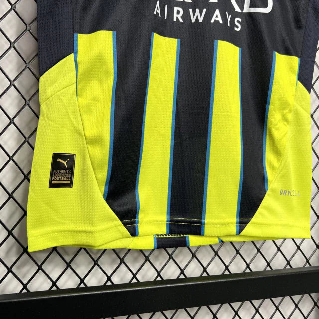 Conjunto Infantil Manchester City Visitante 2024/25