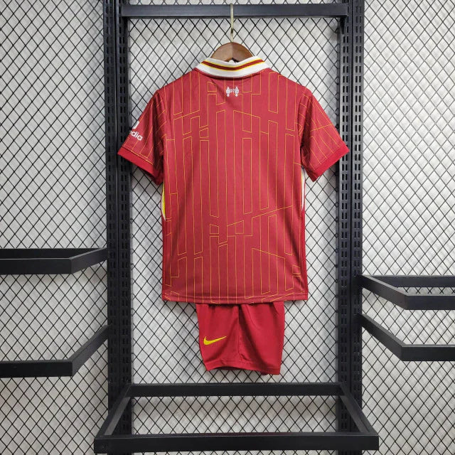 Conjunto Infantil Liverpool Local 2024/25