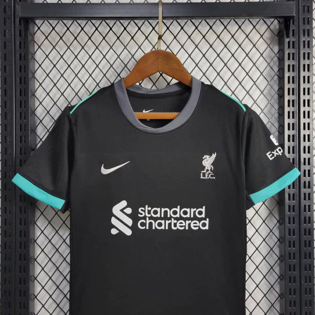 Conjunto Infantil Liverpool Visitante 2024/25