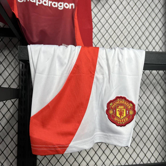 Conjunto Infantil Manchester United Local 2024/25