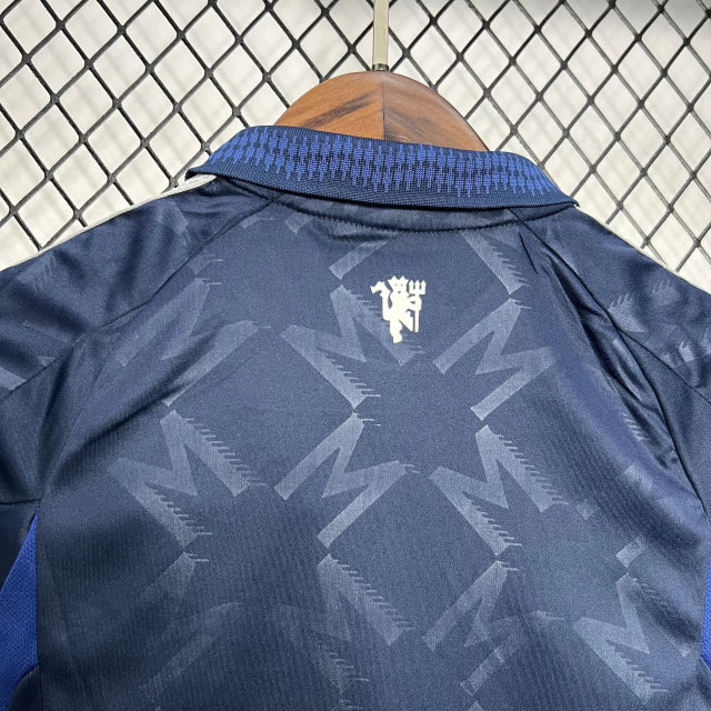 Conjunto Infantil Manchester United Visitante 2024/25