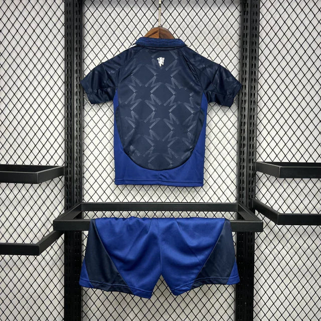 Conjunto Infantil Manchester United Visitante 2024/25