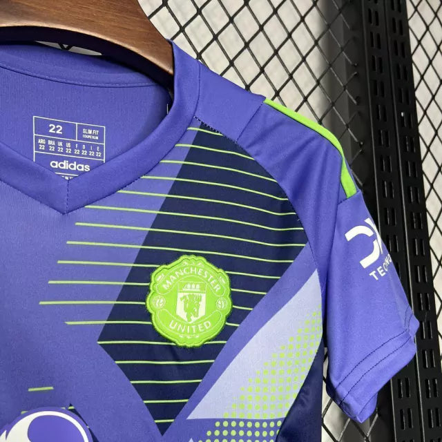 Conjunto Infantil Manchester United Portero 2024/25