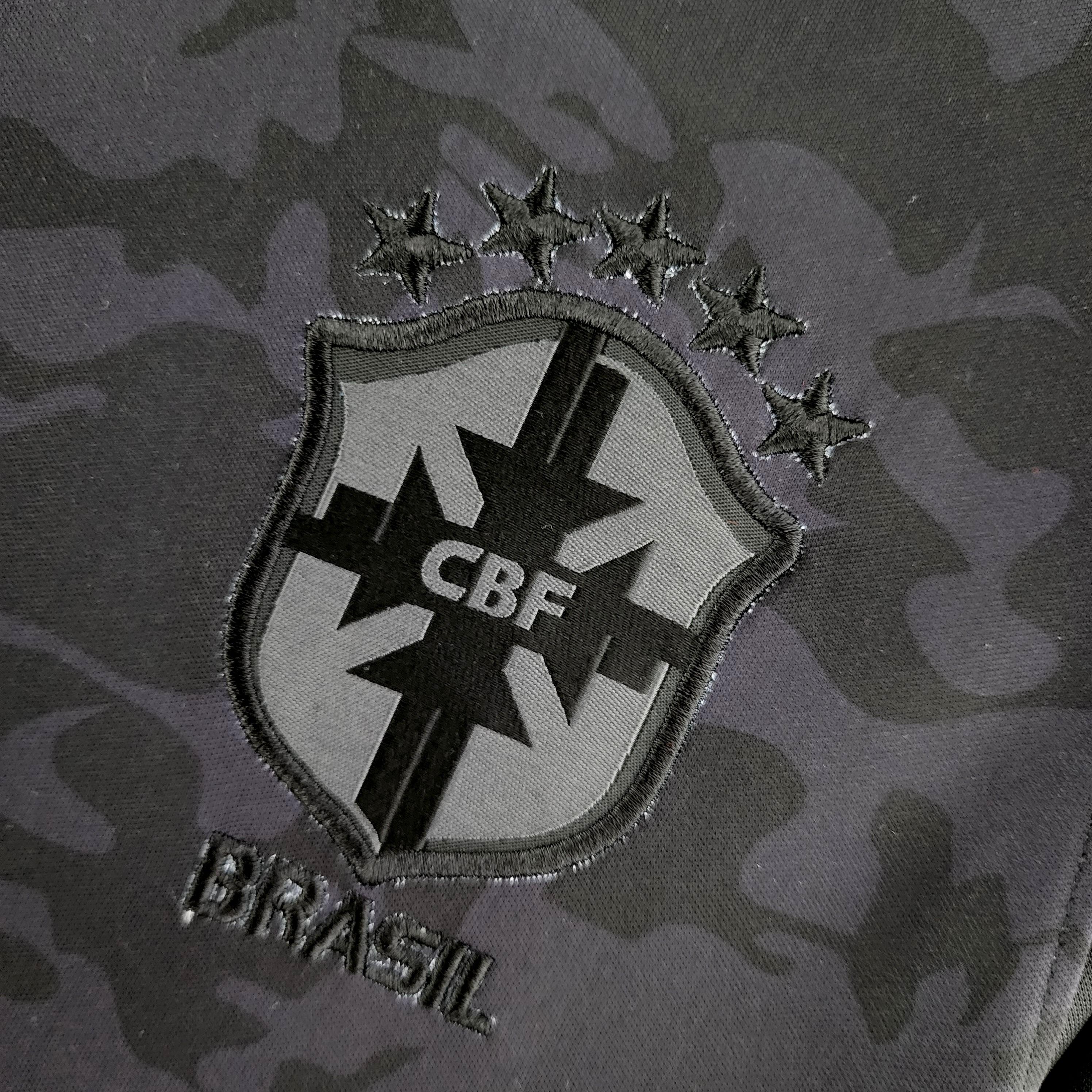 Camiseta Selección Brasil 2022/22 Edición Limitada All Black