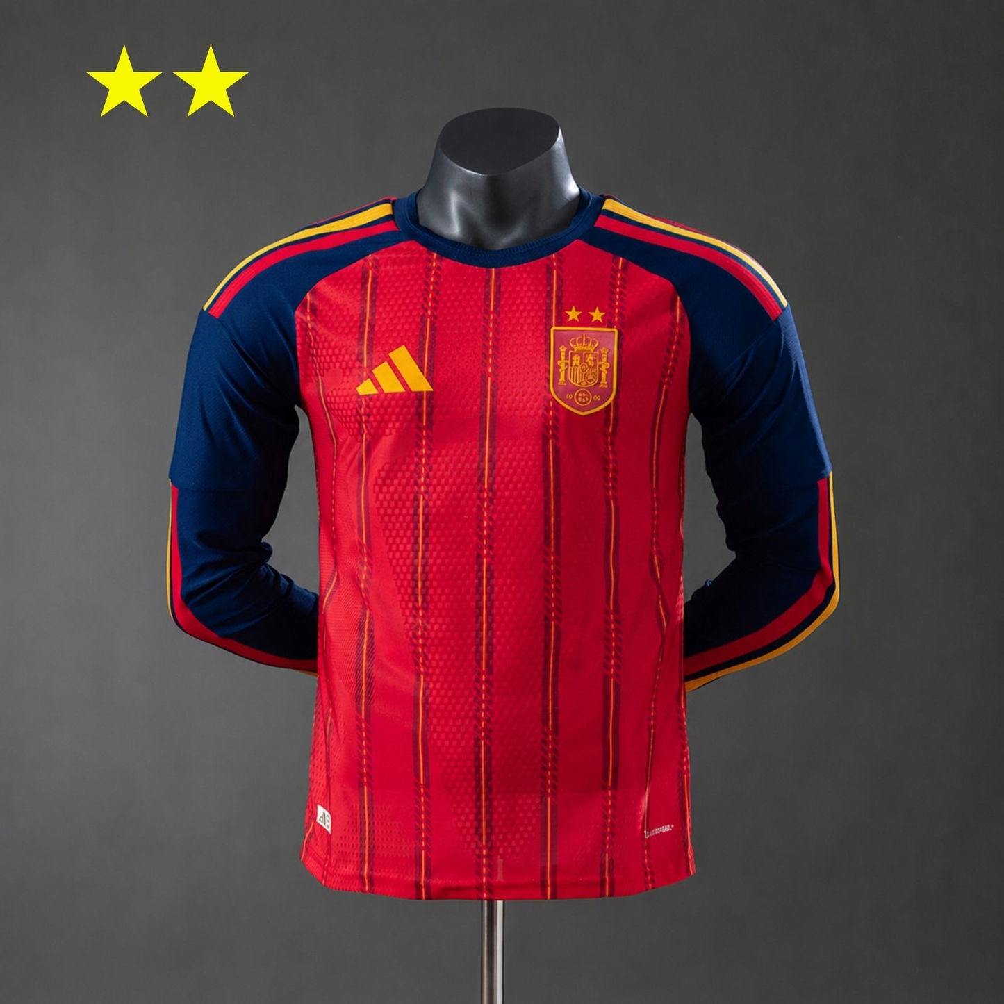 Camiseta Larga Esp 2 Estrellas 2026 Player