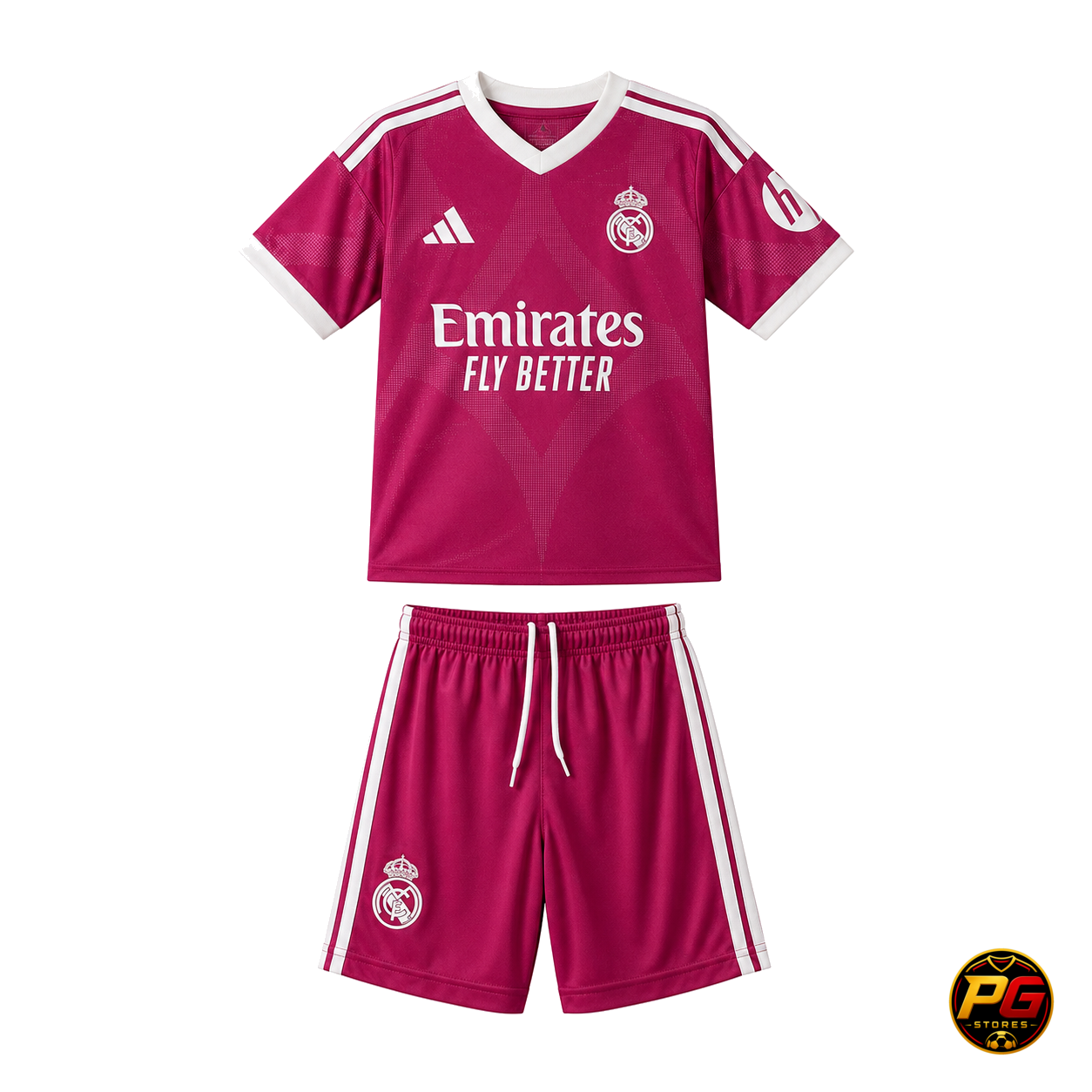 Kit Infantil Merengues 26/27 magenta sobre fondo blanco